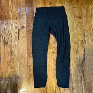 Lululemon size 6 leggings 25” dark green